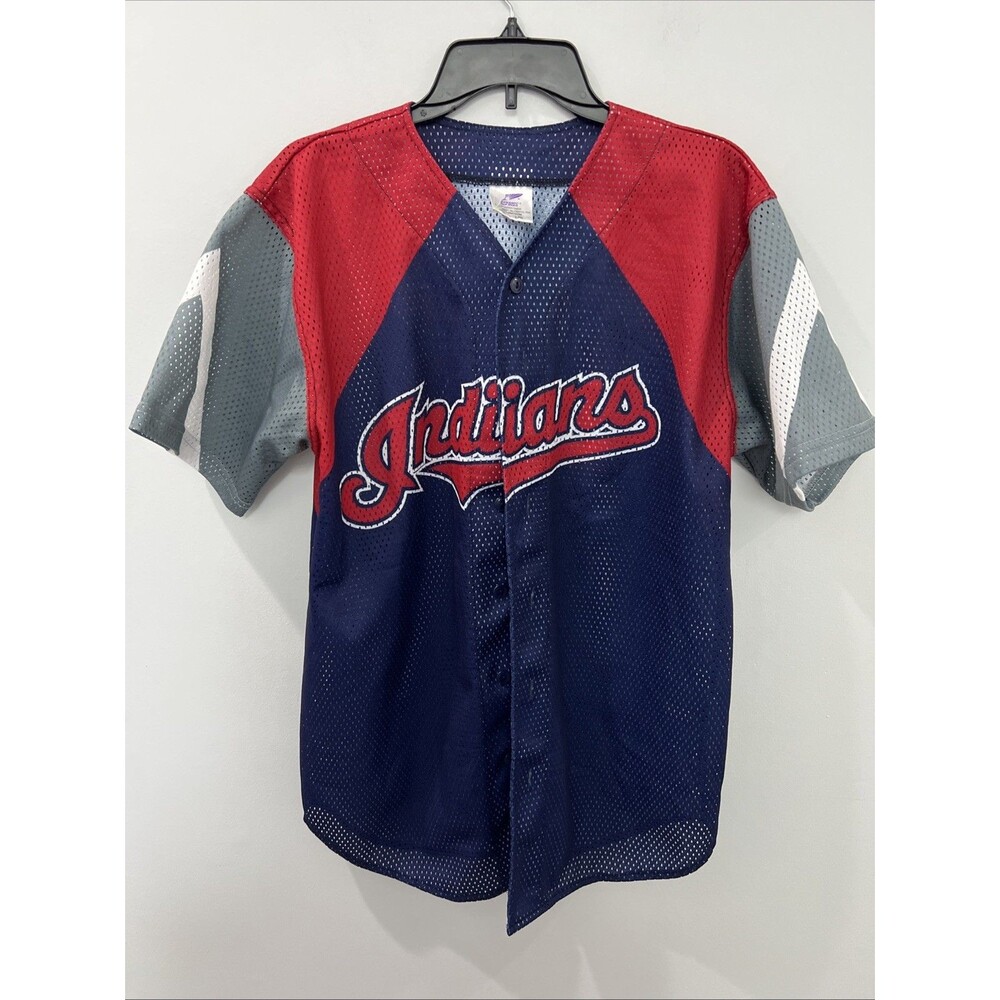 Vintage Jim Thome Cleveland Indians MLB Jersey 25 Mesh Dynamic Team Sports